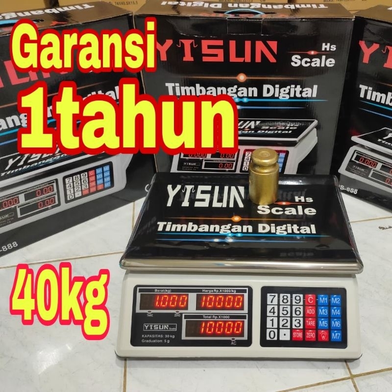 Timbangan digital 30kg 40kg