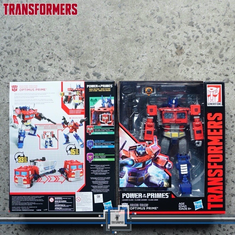 OPTIMUS PRIME & Orion Pax / Transformers POTP / Not MP10 MP-10 Leader