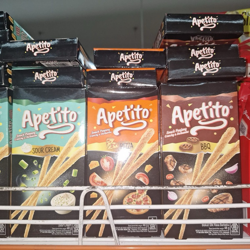 

APETITO biskuit stik 48gram aneka rasa