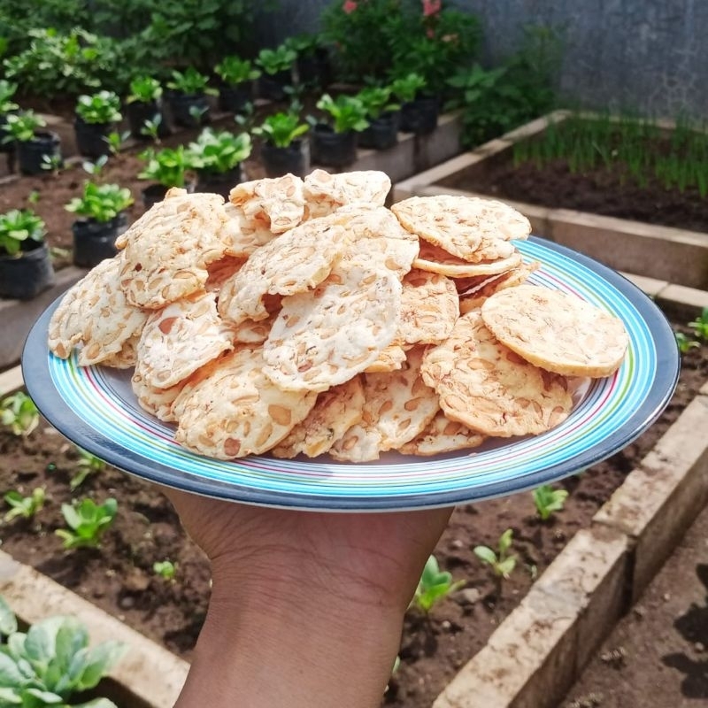 

Cemilan Keripik Tempe Goreng [ 1kg ]