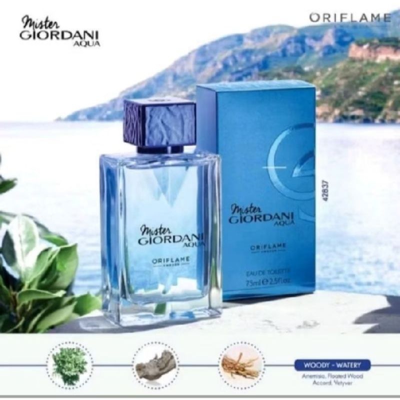 Parfum Mister Giordani Aqua Parfum Oriflame