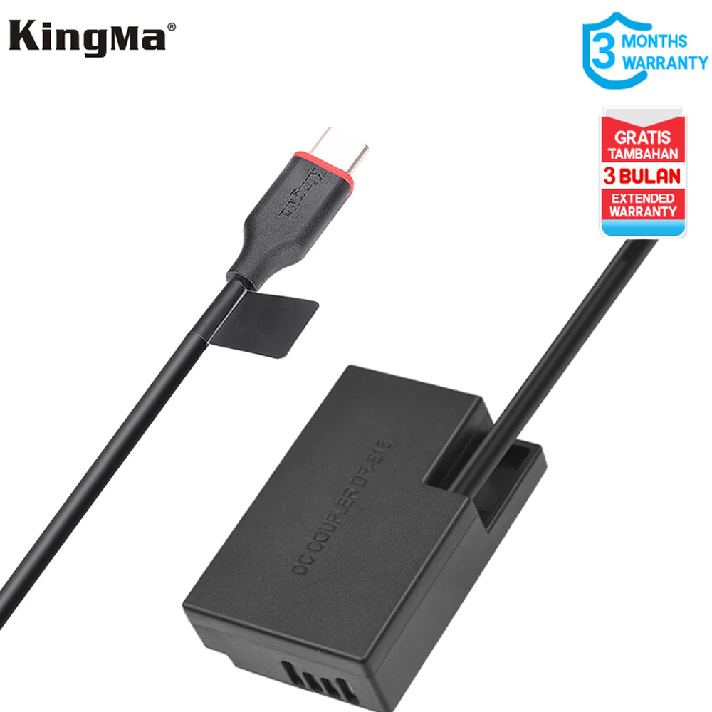 KINGMA Type C USB Dummy Battery for Canon LP-E17 Power Bank Adapter