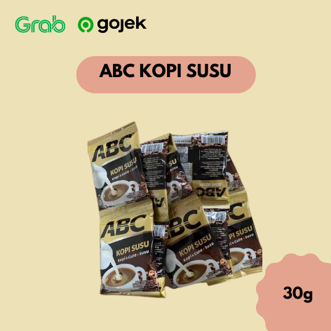 

ABC Kopi Susu 30 Gram - 10 Sachet (1 Renceng)