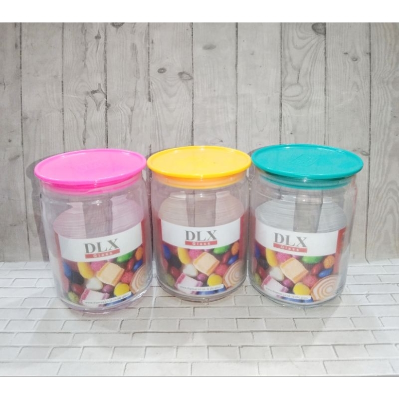 TOPLES KUE KACA DLX KYOTO 760 ML / TOPLES LEBARAN / TOPLES IMLEK / TOPLES NATAL - DLX GLASS