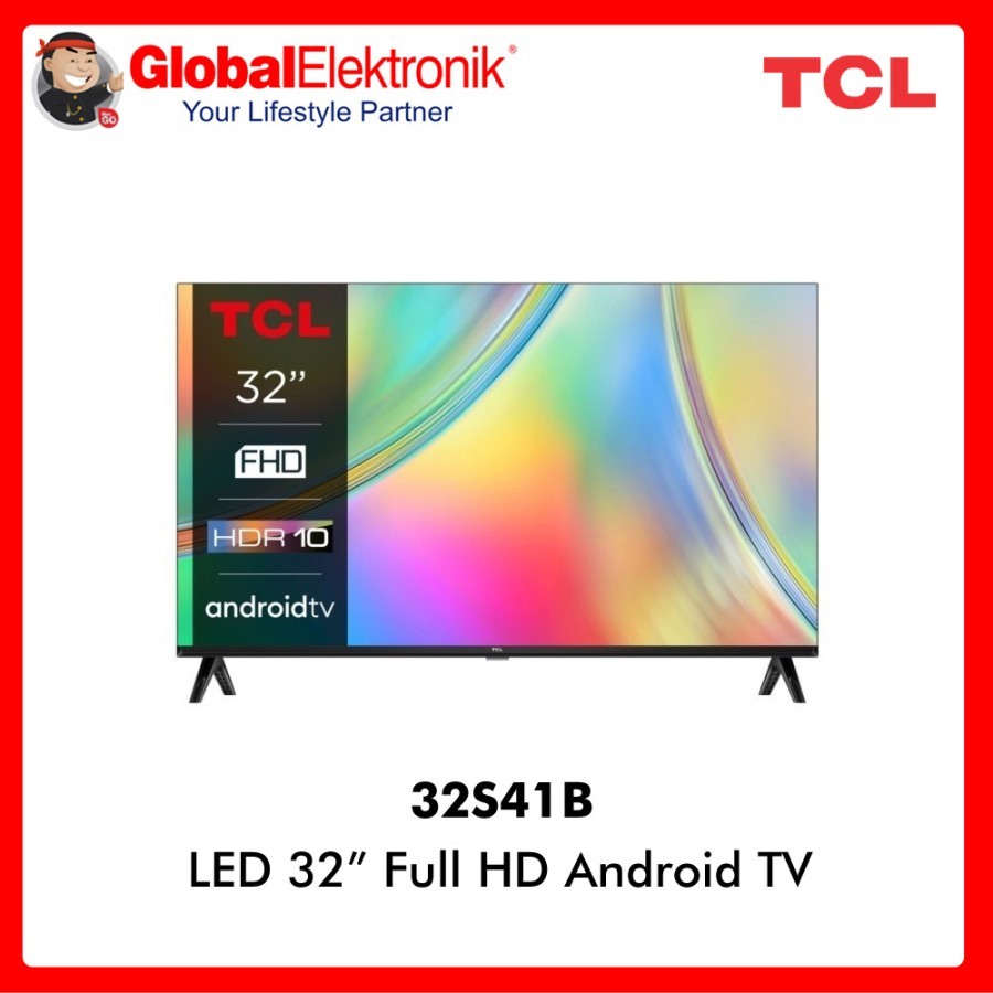 TCL ANDROID TV 32 INCH TCL 32S41B LED TV 32" SMART TV 32 INCH ANDROID TV TCL 32 INCH