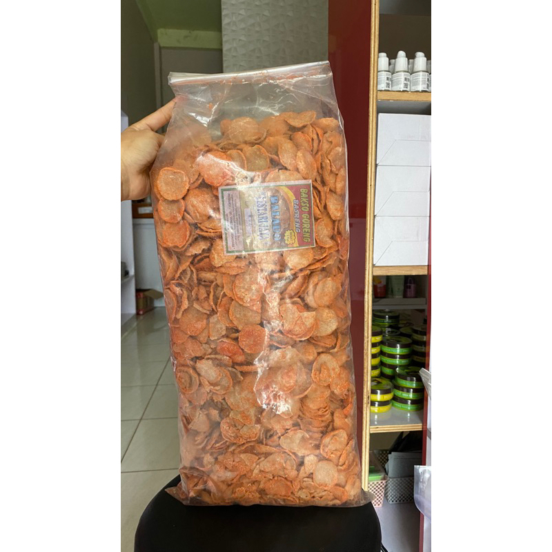 

Bakso goreng / Basreng Balado 1Kg dan 1 Bal (2kg)