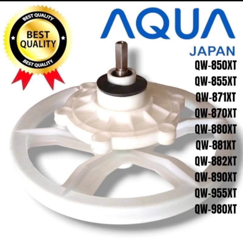 Gearbox gerbox Mesin Cuci Aqua 2 tabung