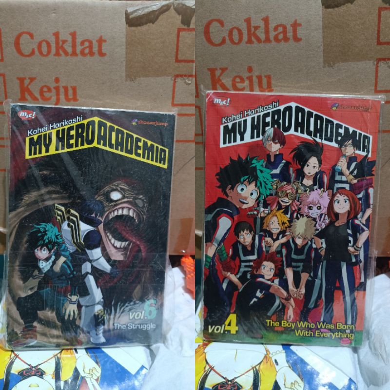 Komik my Hero academia 4,6 / komik my Hero academia vol 4,6