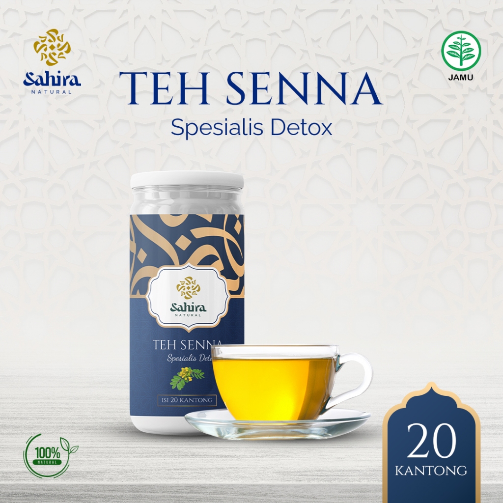 

Sahira Natural Teh Senna | Spesialis Detox Tubuh Secara Islami 250 gram
