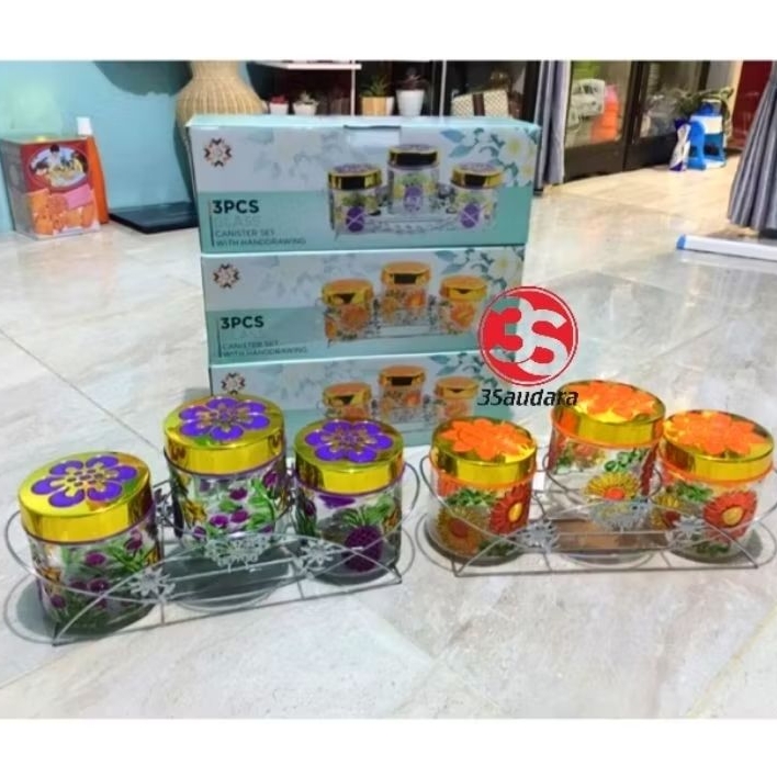 TOPLES KACA SET 3PCS / TOPLES LEBARAN SERBAGUNA