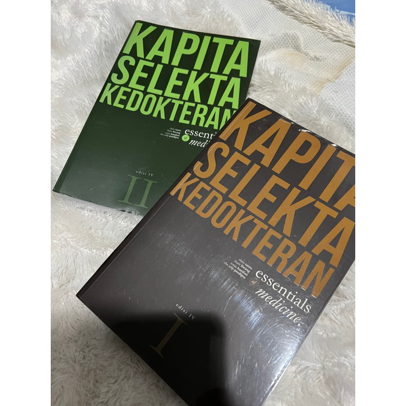 

Buku Kapita Selekta Kedokteran Edisi 4 (sepaket) buku 1 dan 2 Original