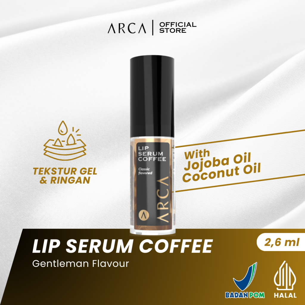 Lip Serum Perawatan Bibir Pria - 3 Varian Aroma untuk Bibir Kering dan Pecah-Pecah