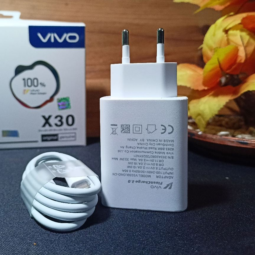 Casan Vivo 33 Watt / Charger Vivo 33 Watt. [FAST CHARGING AKTIF] V3330LOAO-CN