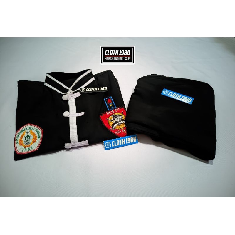 SRAGAM WARGA IKS.PI KERA SAKTI Kain JET BLACK