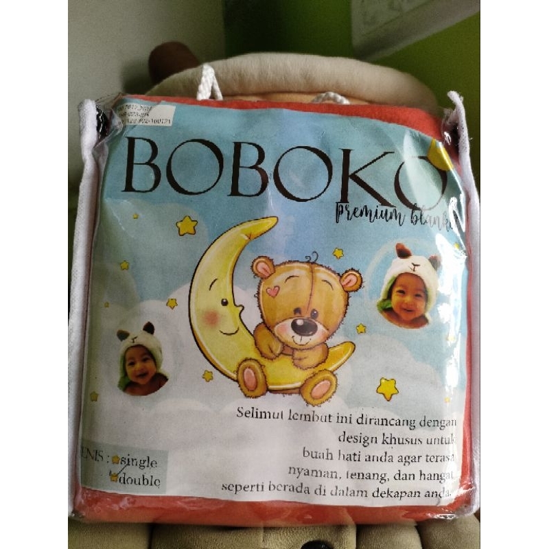 Selimut Bayi / Blanket Bayi Karakter Hewan Original by Boboko (FREE GIFT)