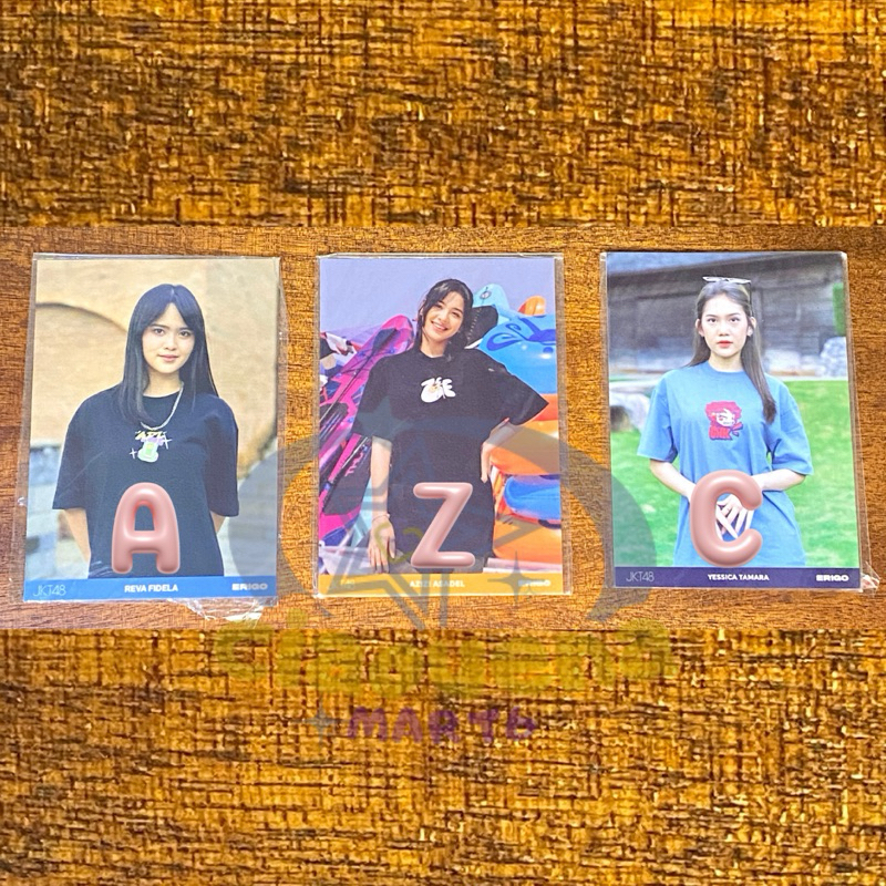 JKT48 POSTCARD T-SHIRT X ERIGO OFC