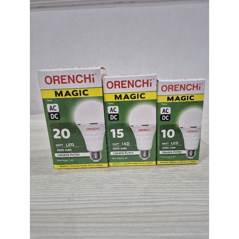 ORENCHI Lampu Emergency LED / Magic Lampu LED 10watt,15watt,,20watt