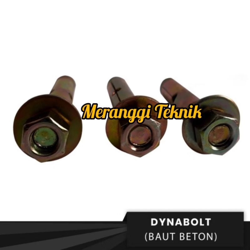 id3747 Dynabolt dinabol baut beton ukuran 8x65 mm