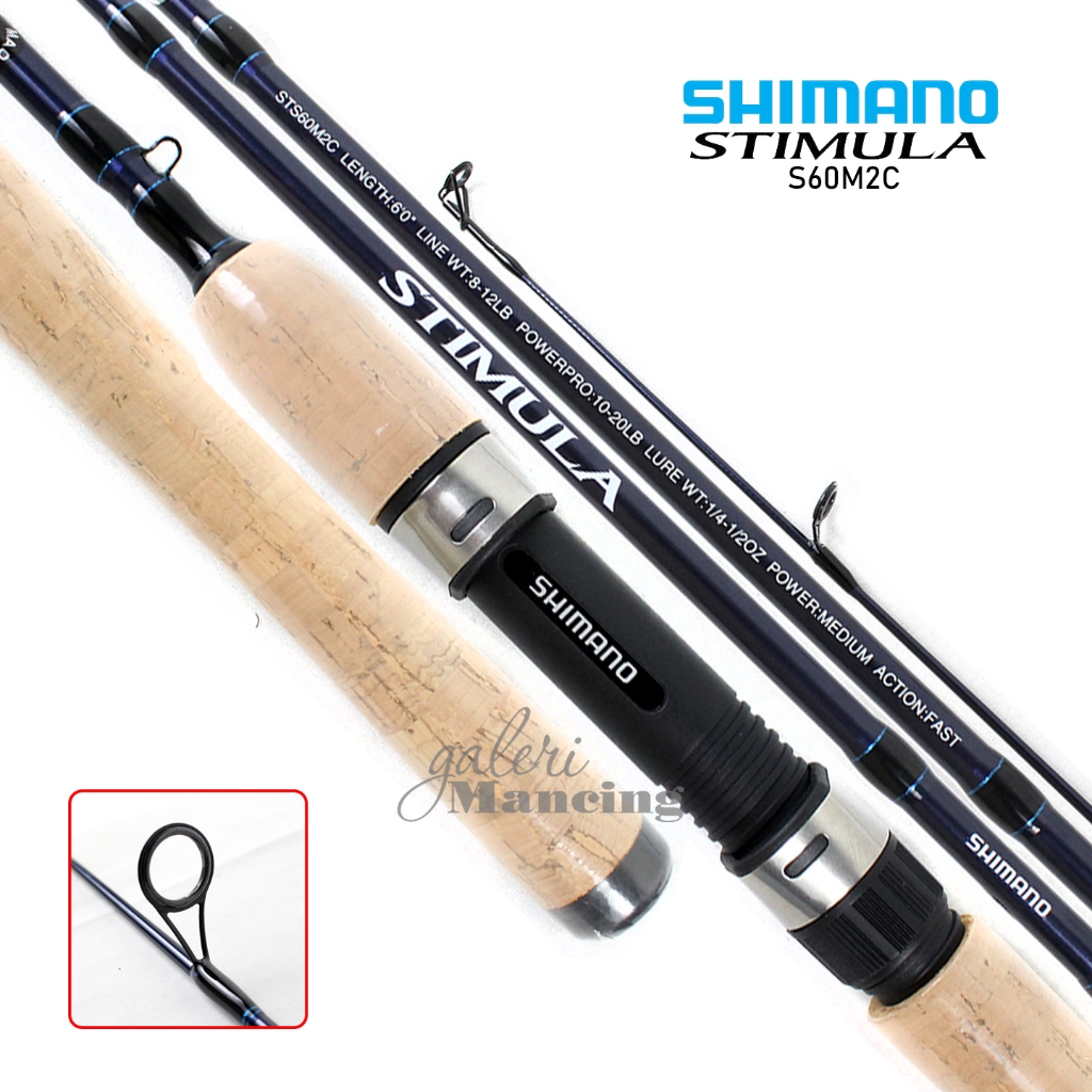 Joran SPINNING SHIMANO STIMULA S60M2C