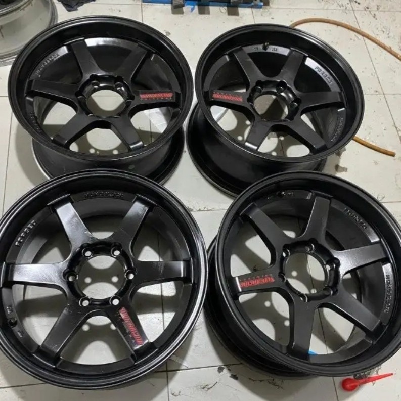 Velg Mobil Second TE37 R18 Pajero Fortuner Trailblazer Everest D-max Triton Strada