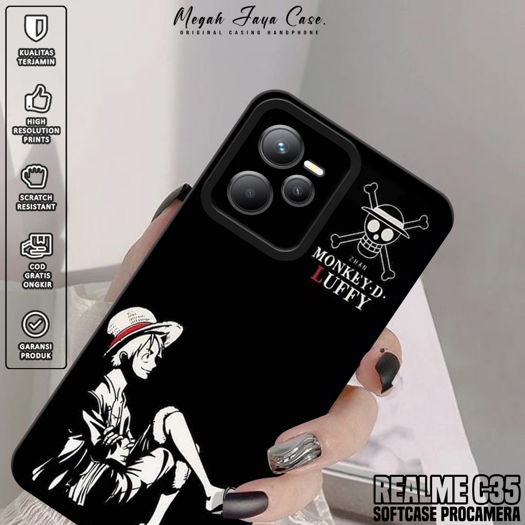 Case Realme C35 - Softcase Hp Realme C35 Motif OP - Silikon Hp Realme C35 - Kondom Hp Realme C35 - P