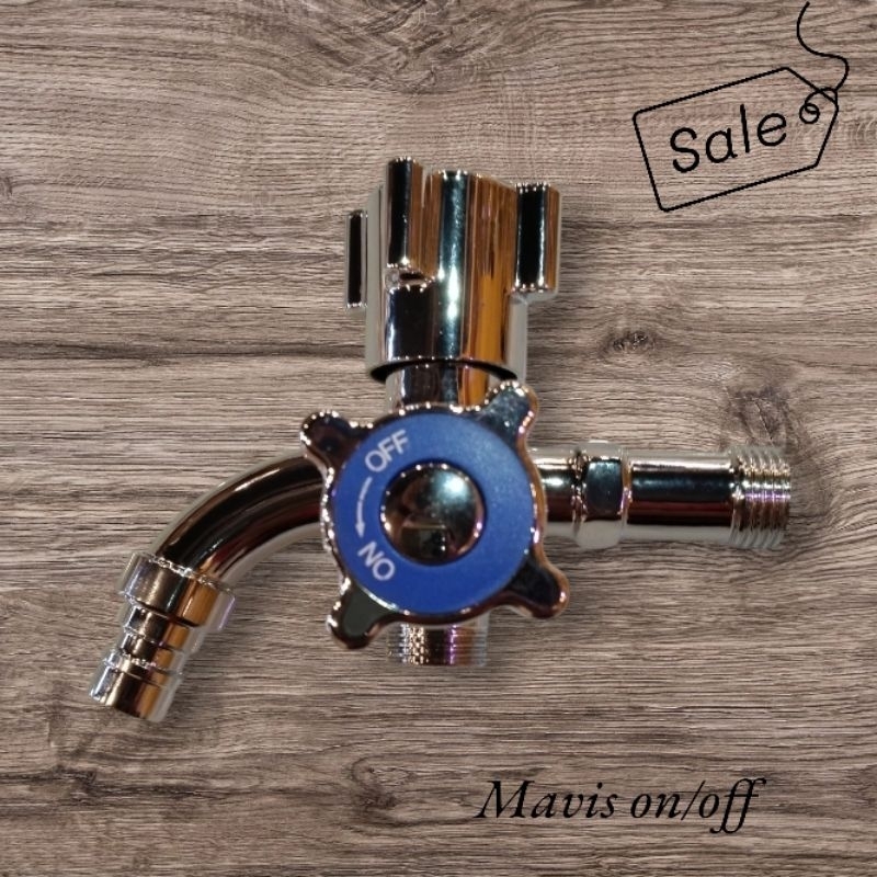 Kran air cabang mavis on/off / kran cabang / kran tembok