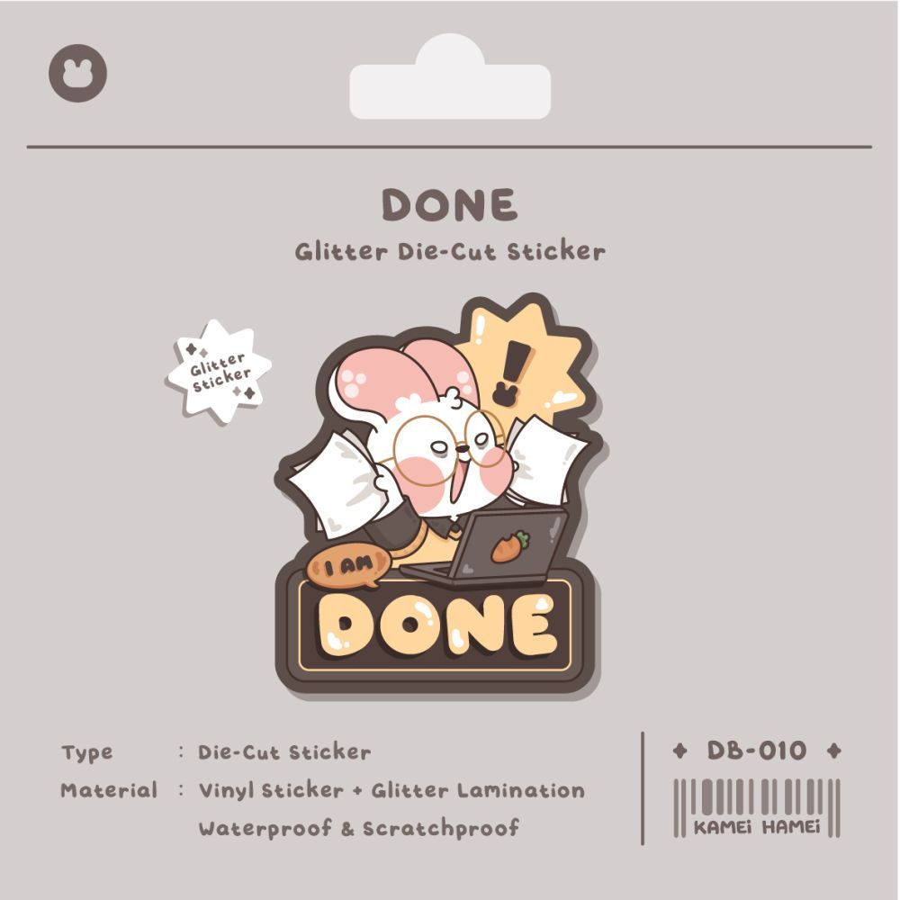 

KAMEI HAMEI Job Series Sticker Die Cut / Stiker Satuan