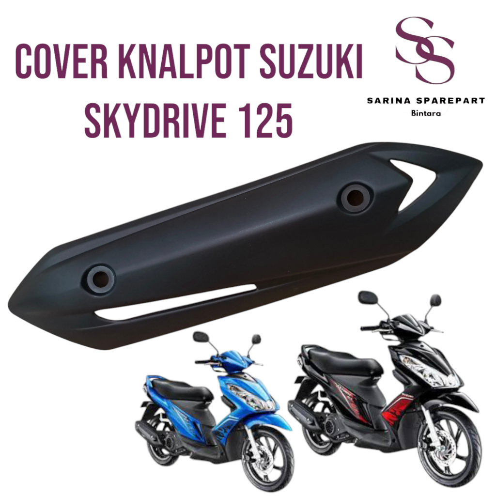 Cover Tutup Knalpot Suzuki Skydrive Cover Pelindung Knalpot Suzuki Skydrive Tameng Kenalpot Skydrive