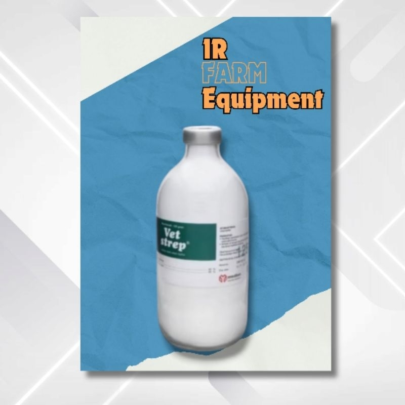 Injeksi Vet Strep 125 g obat ternak Medion