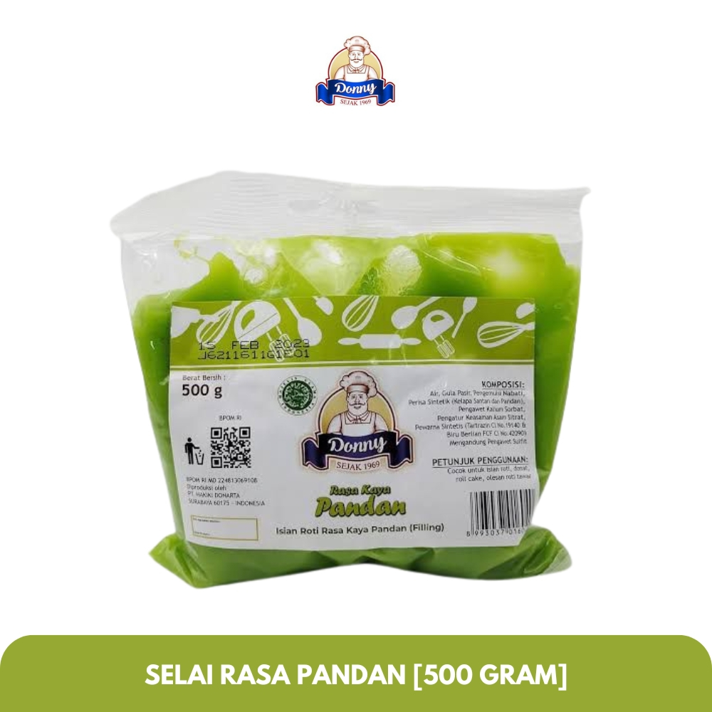 

DONNY - Selai Rasa Pandan - 500 GRAM