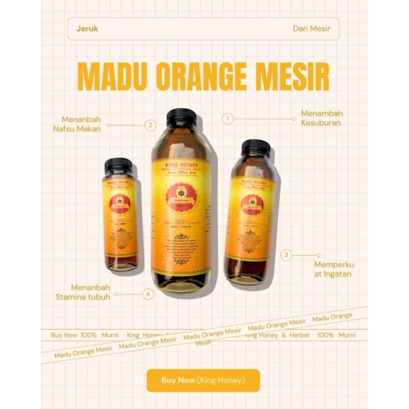 

Madu Orange Mesir