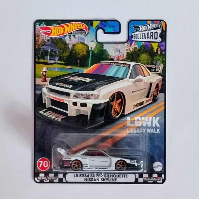 Hotwheels premium LBWK super silhouette nissan skyline
