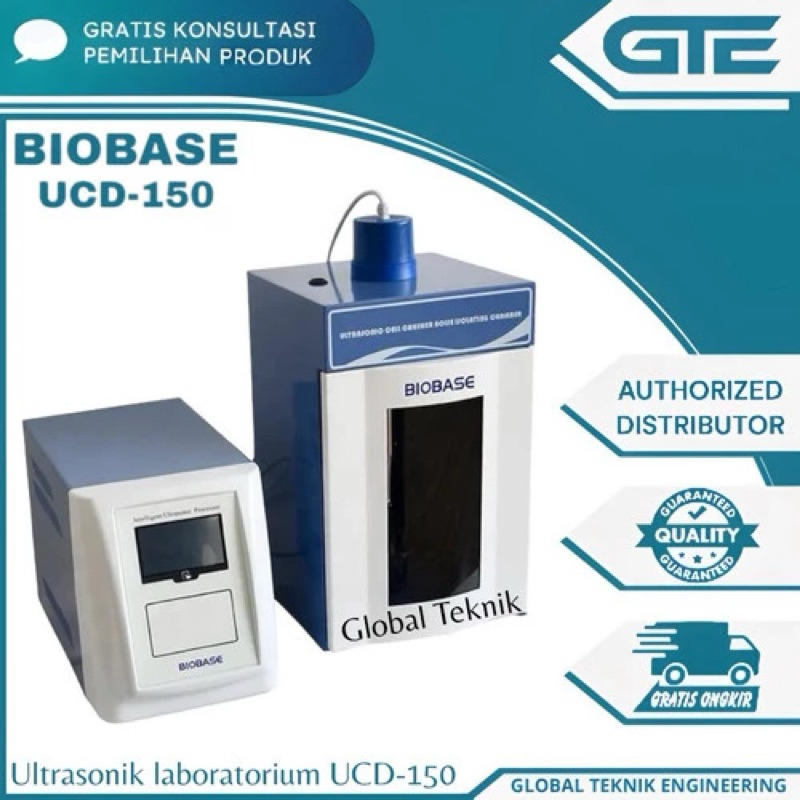 Biobase disinfektan sel ultrasonik laboratorium UCD-150 Biobase
