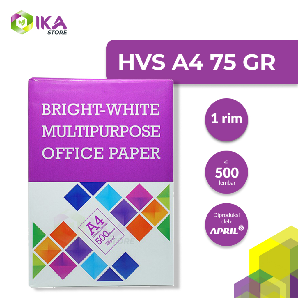 

KERTAS HVS A4 75 GR BRIGHT WHITE MULTI OFFICE PAPER