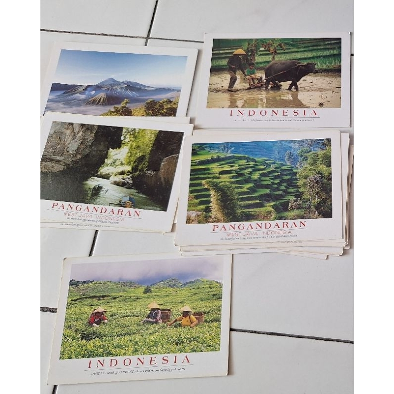 

5 kartu Pos Bandung/Indonesia postcard