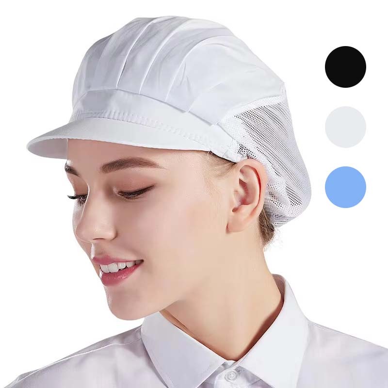 Topi Chef Wanita Topi Koki Wanita Topi Chef Jamur Topi Masak Koki Perempuan Hairnet Jaring Topi Koki