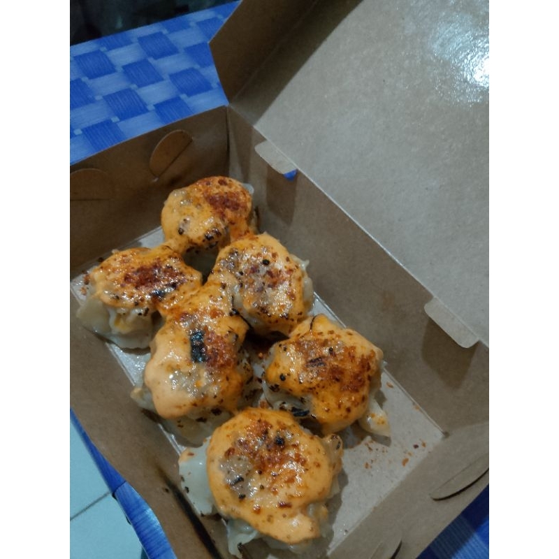 

Dimsum Mentai spicy 6pcs homemade ayam udang