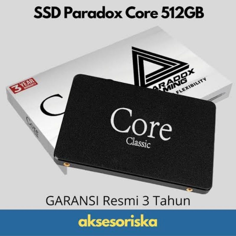 SSD Paradox CORE 512GB 512 GB SATA 3 6Gb/s SSD PC Laptop
