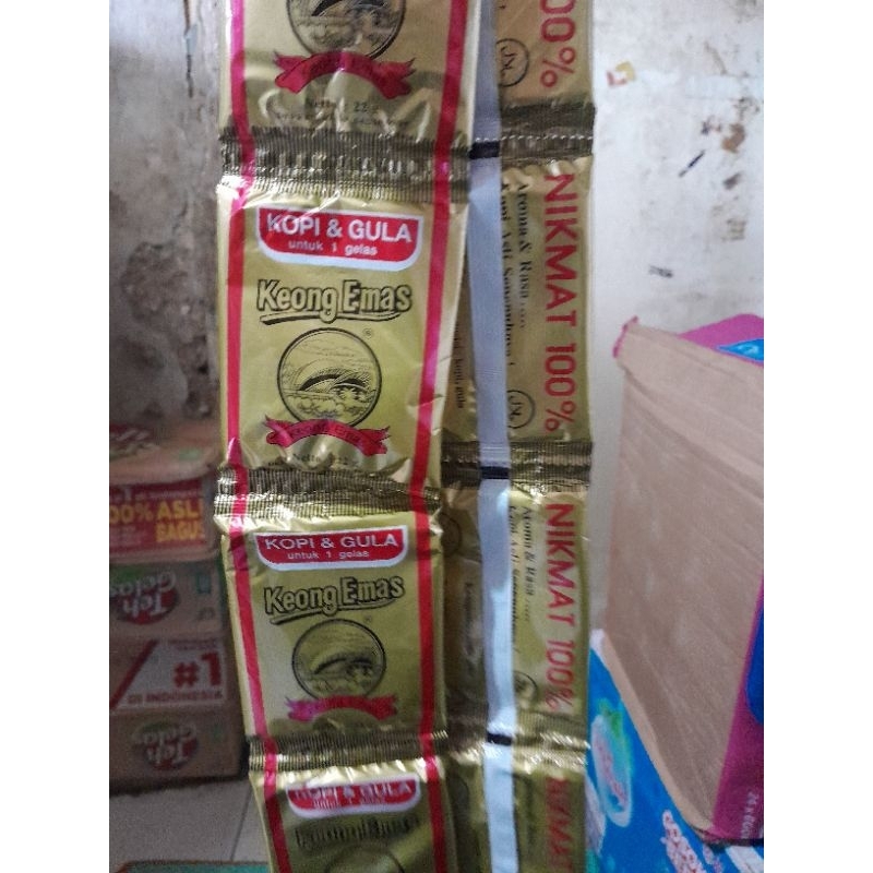 

kopi keong mas 1 renceng 10pcs