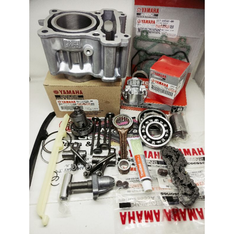 BLOK SEHER KOMPLIT 12item 1S7/5YP YAMAHA JUPITER MX OLD JUPITER MX NEW ORI