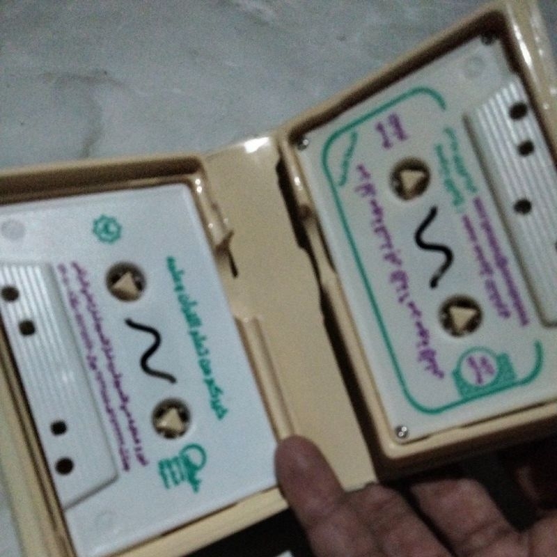 kaset pita full box"original infor"2 kaset pita"murottal"