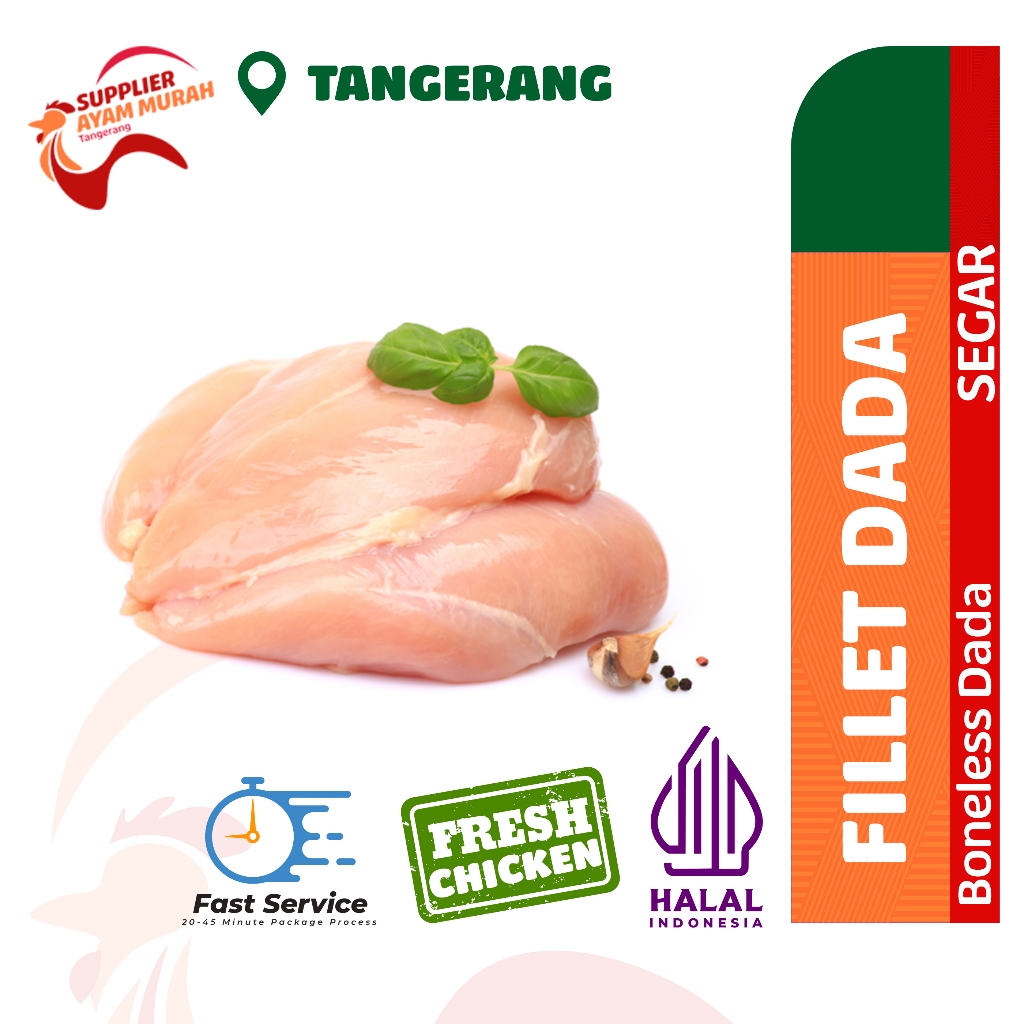 

DAGING FILLET DADA AYAM FILET FRESH /1Kg