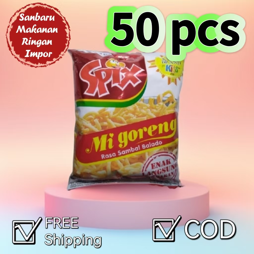 

Spix Mi goreng 9 gr/pcs （Mulai dari 10 pcs / 20 pcs / 50 pcs）
