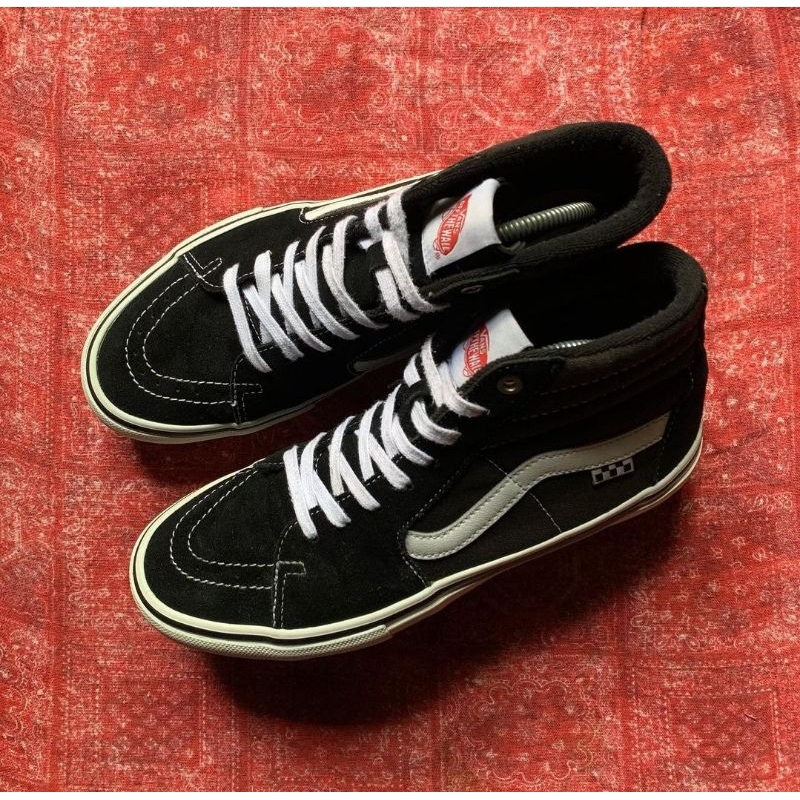 VANS SK8 HI PRO SKATE BW