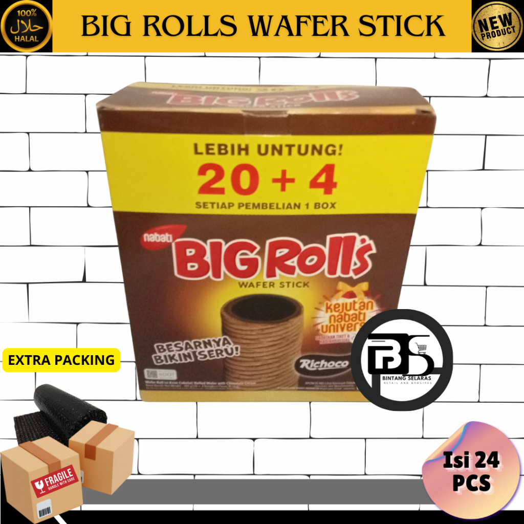 

NABATI BIG ROLLS ISI 24 PCS