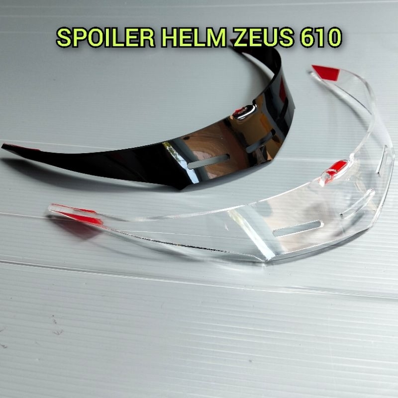 AKRILIK | Spoiler Helm ZEUS 610 / Spoiler ZEUS 610