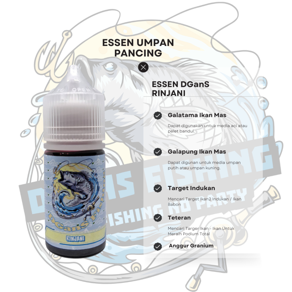OPLOSAN RINJANI ESSEN PANCING DGanS GALATAMA IKAN MAS GALAPUNG IKAN MAS