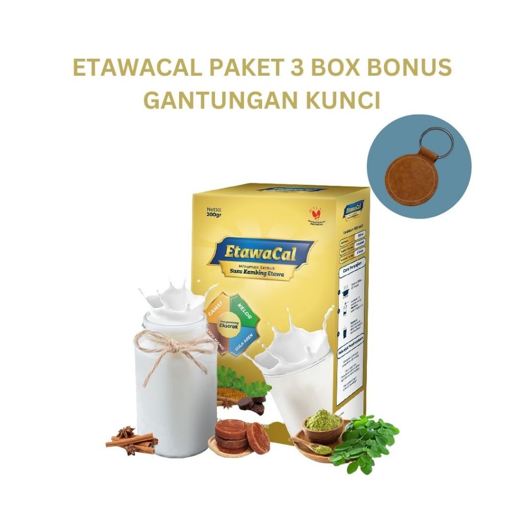 

ETAWACAL - Paket 3 Box Susu Etawa Bubuk Herbal