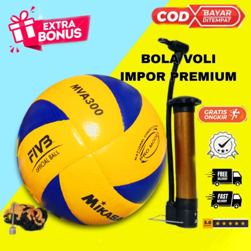 Mikasa Bola Voli Volly Voly MIKASA MVA300 Size 5