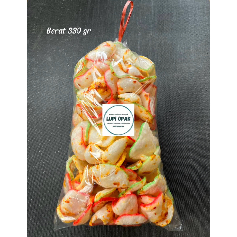 

KERUPUK BAWANG SAMBAL PEDAS MANIS 330gr